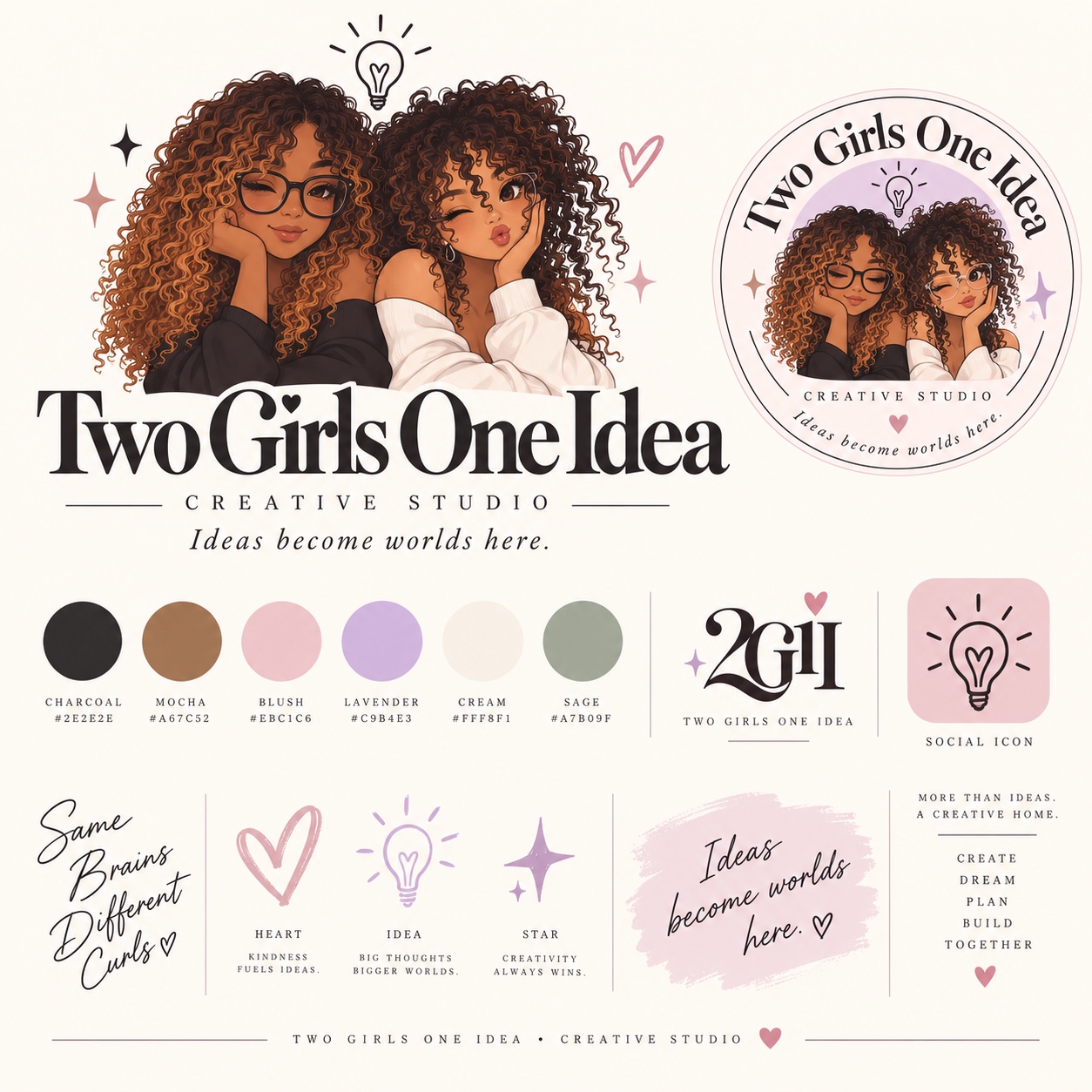 Two Girls One Idea editorial styling